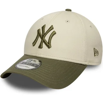 Šiltovka zaoblená viacfarebná nastaviteľný 9FORTY Side Patch New York Yankees MLB New Era