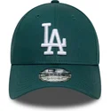 gorra-curva-verde-ajustable-9forty-league-essential-de-los-angeles-dodgers-mlb-de-new-era