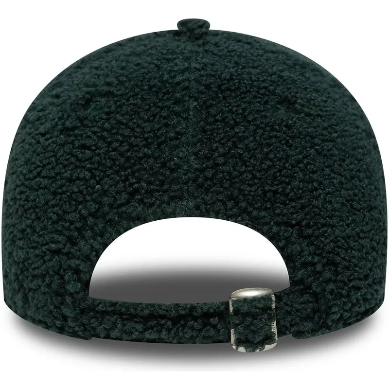 gorra-curva-verde-ajustable-9forty-winter-borg-de-oakland-athletics-mlb-de-new-era