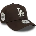cap-zaoblena-brown-snapback-9forty-e-frame-side-patch-los-angeles-dodgers-mlb-new-era