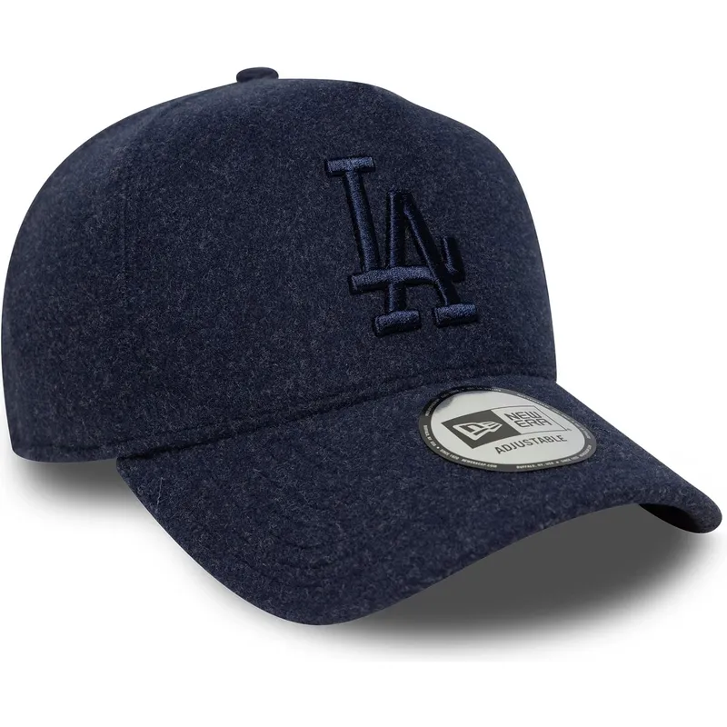 siltovka-zaoblena-tmavomodra-snapback-9forty-e-frame-melton-los-angeles-dodgers-mlb-new-era