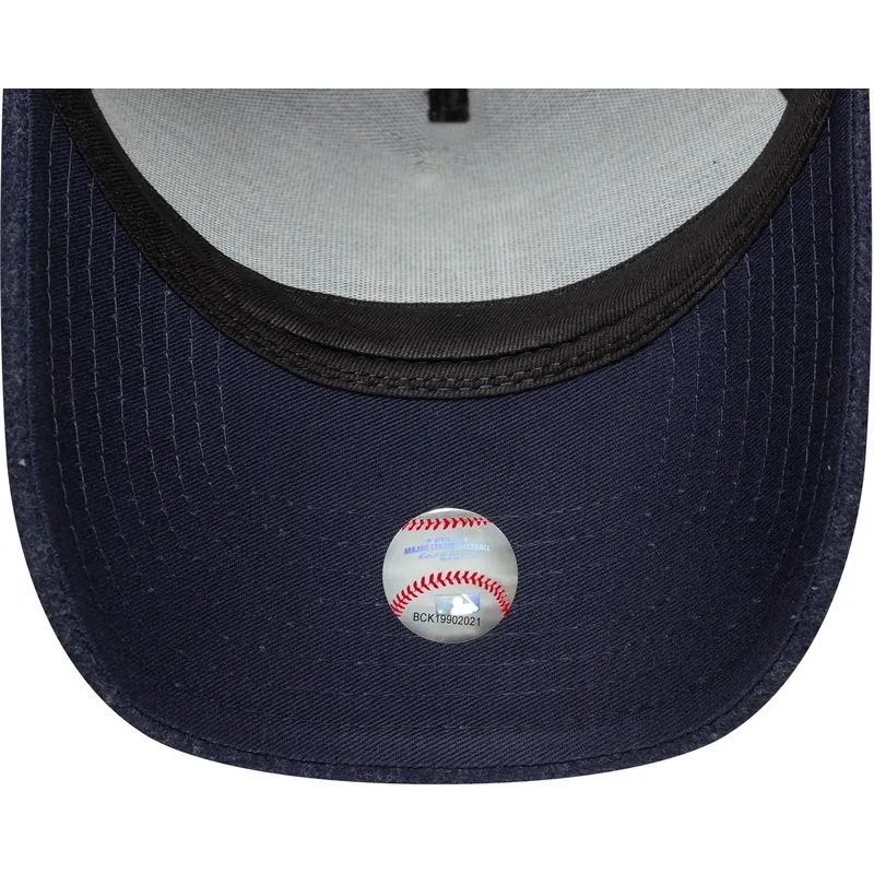 siltovka-zaoblena-tmavomodra-snapback-9forty-e-frame-melton-los-angeles-dodgers-mlb-new-era