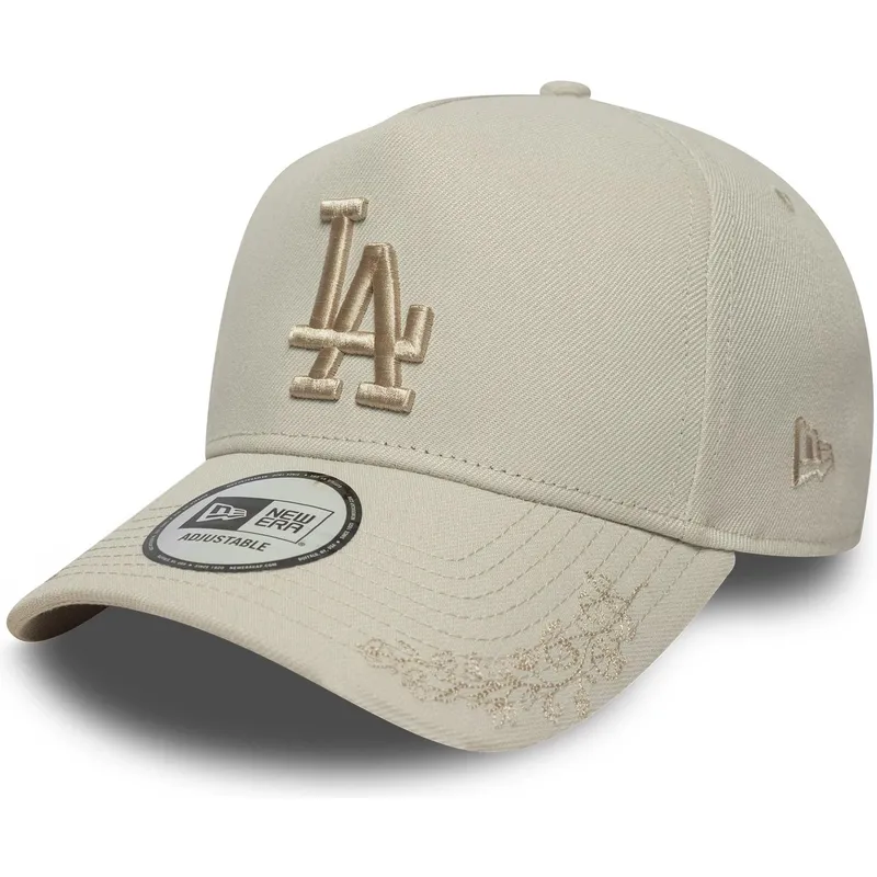 siltovky-zaoblena-bezova-snapback-9forty-e-frame-tonal-icon-los-angeles-dodgers-mlb-new-era