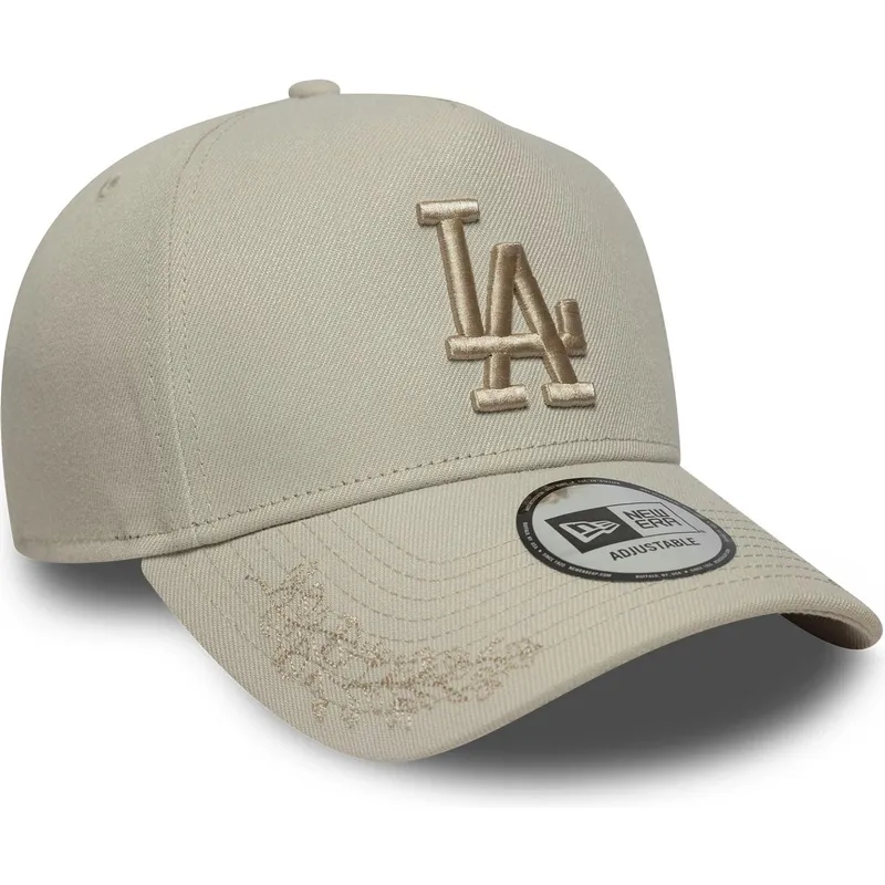 cap-zaoblena-beige-snapback-9forty-e-frame-tonal-icon-los-angeles-dodgers-mlb-new-era