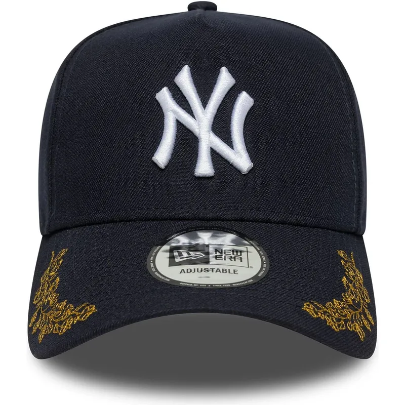 siltovka-zaoblena-tmavomodra-snapback-9forty-e-frame-tonal-icon-new-york-yankees-mlb-new-era