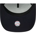 new-era-mlb-new-york-yankees-9forty-e-frame-tonal-icon-snapback-cap-in-marineblau
