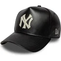 siltovka-zaoblena-cierna-nastavitelny-9forty-e-frame-img-leather-new-york-yankees-mlb-new-era