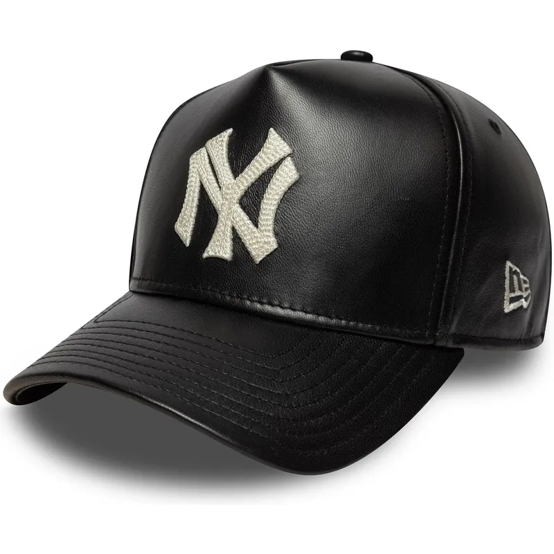 siltovka-zaoblena-cierna-nastavitelny-9forty-e-frame-img-leather-new-york-yankees-mlb-new-era