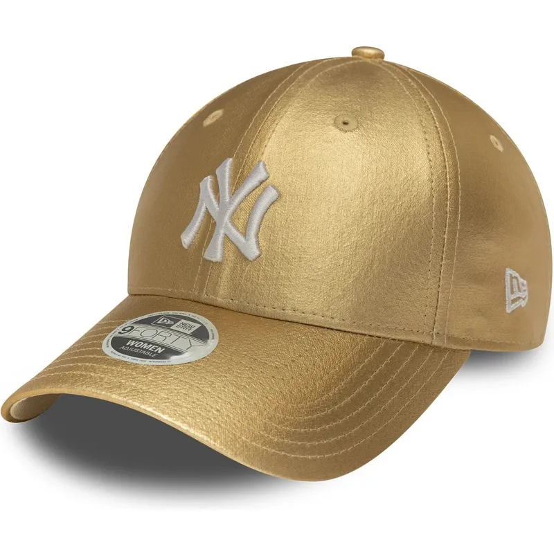 siltovka-zaoblena-zlata-nastavitelny-dorada-9forty-metallic-new-york-yankees-mlb-new-era