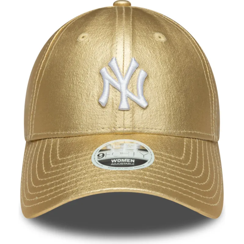 siltovka-zaoblena-zlata-nastavitelny-dorada-9forty-metallic-new-york-yankees-mlb-new-era