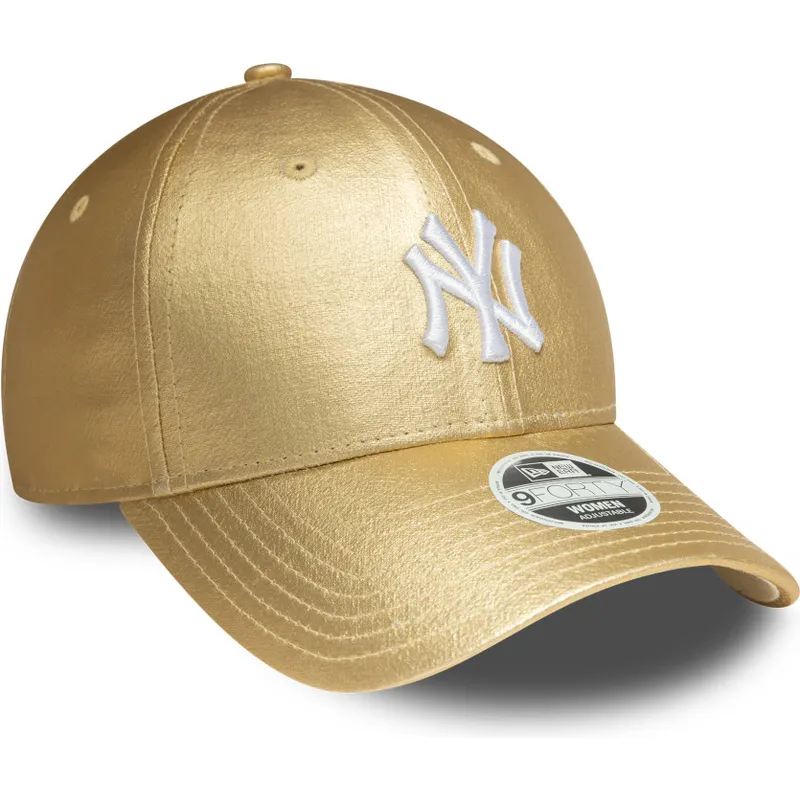 siltovka-zaoblena-zlata-nastavitelny-dorada-9forty-metallic-new-york-yankees-mlb-new-era