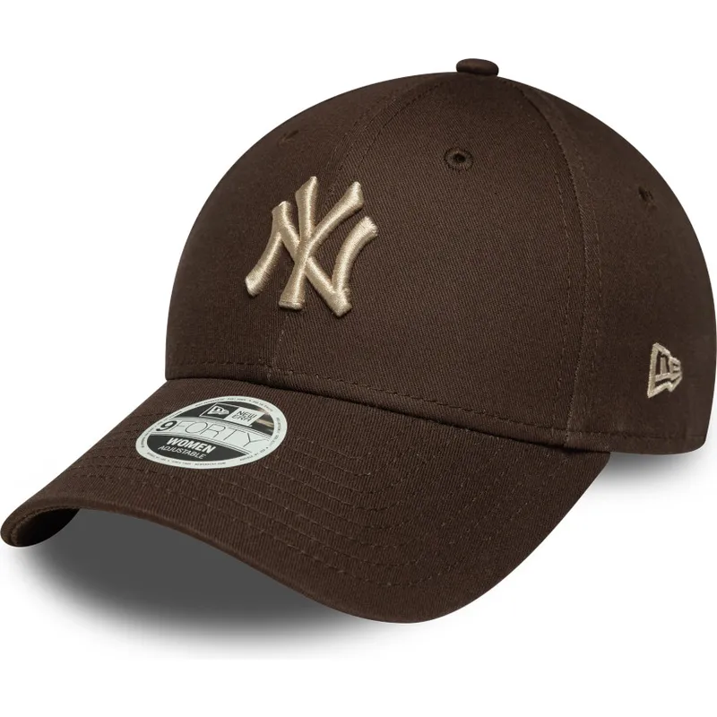 siltovka-zaoblena-hneda-nastavitelny-9forty-league-essential-new-york-yankees-mlb-new-era