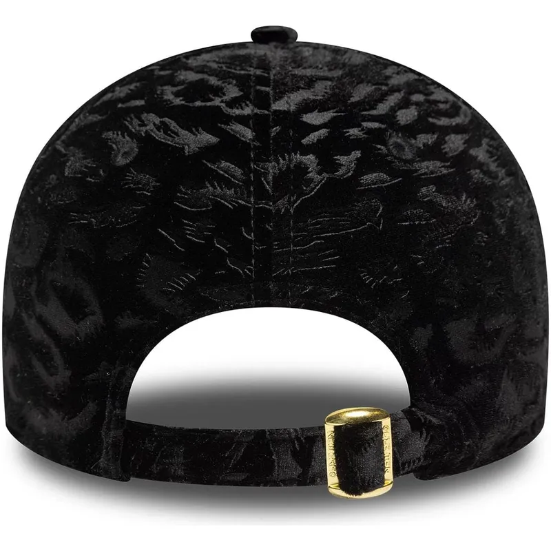 siltovka-zaoblena-cierna-nastavitelny-9forty-leo-velour-metallic-new-york-yankees-mlb-new-era