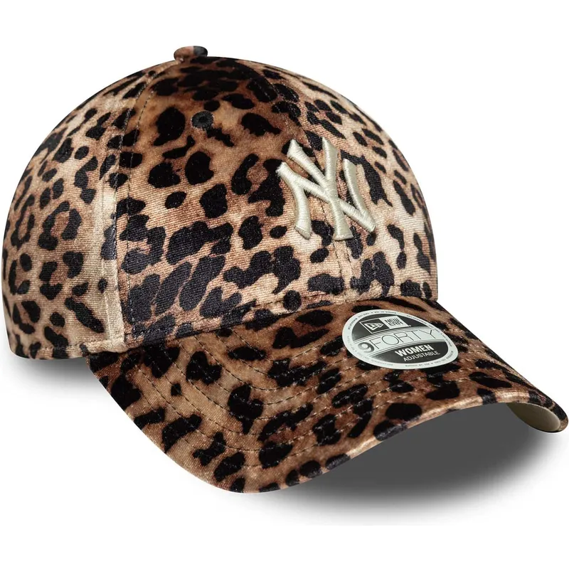 siltovka-zaoblena-leopardi-nastavitelny-9forty-leo-velour-new-york-yankees-mlb-new-era