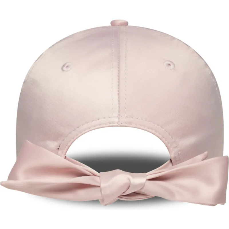 siltovka-zaoblena-ruzova-nastavitelny-9forty-satin-bow-back-new-york-yankees-mlb-new-era