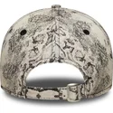 new-era-9forty-new-york-yankees-mlb-damen-verstellbare-graue-curve-kappe-snake