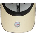 new-era-9forty-new-york-yankees-mlb-damen-verstellbare-graue-curve-kappe-snake