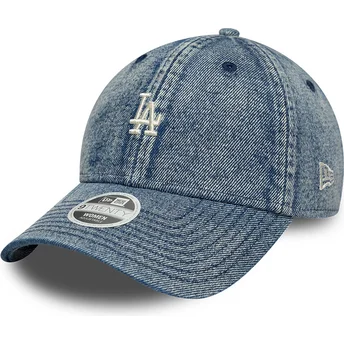 Šiltovka zaoblená modrá nastaviteľný 9TWENTY Denim Los Angeles Dodgers MLB New Era
