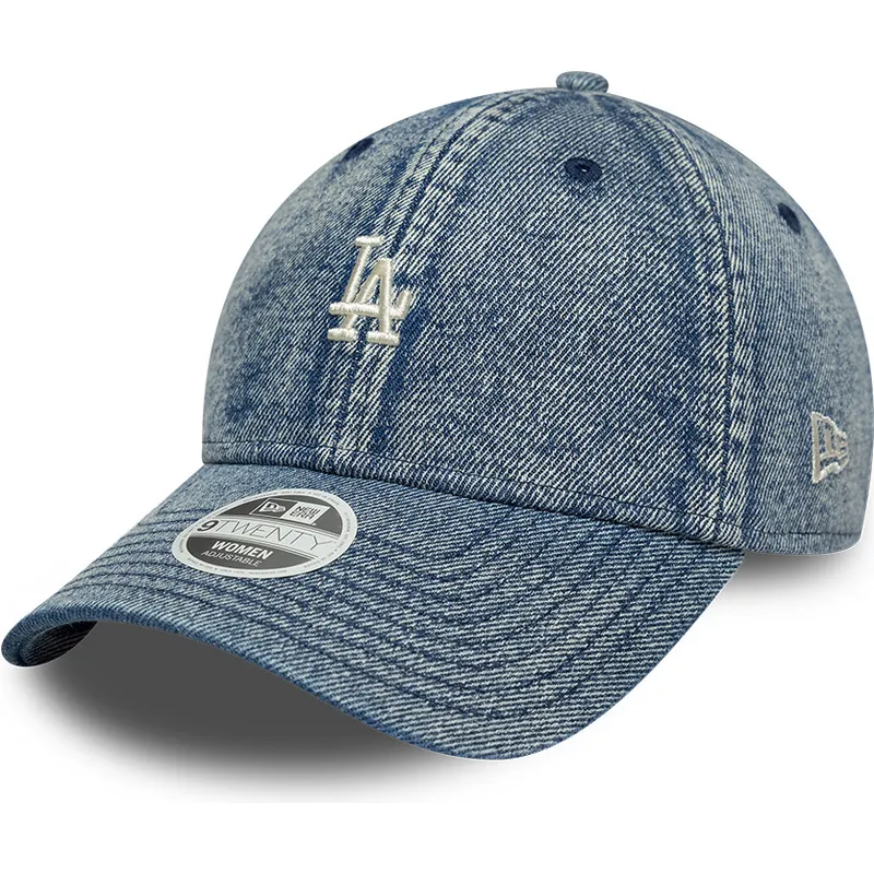 siltovka-zaoblena-modra-nastavitelny-9twenty-denim-los-angeles-dodgers-mlb-new-era