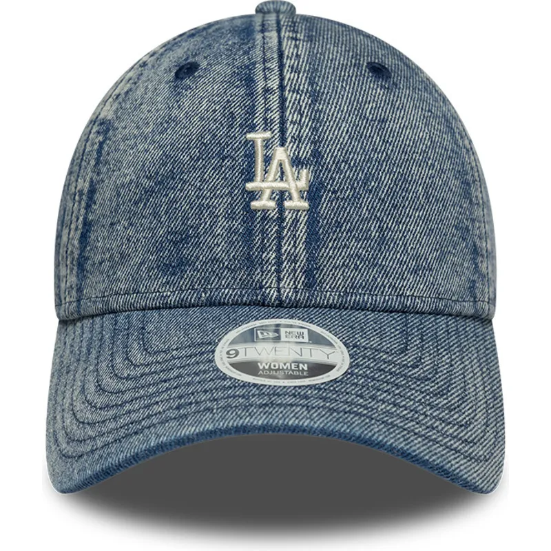 siltovka-zaoblena-modra-nastavitelny-9twenty-denim-los-angeles-dodgers-mlb-new-era
