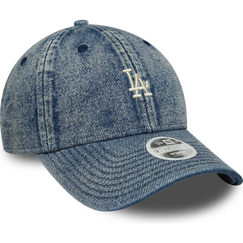 siltovka-zaoblena-modra-nastavitelny-9twenty-denim-los-angeles-dodgers-mlb-new-era