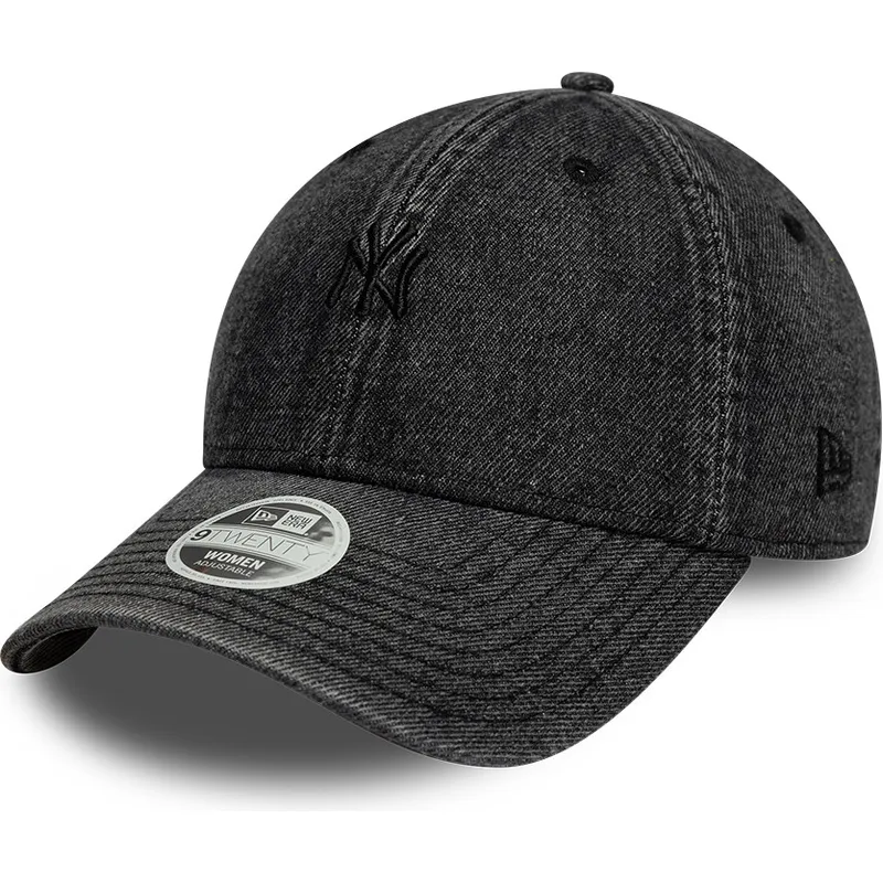 siltovka-zaoblena-cierna-nastavitelny-9twenty-denim-new-york-yankees-mlb-new-era