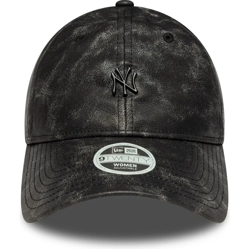 cap-zaoblena-black-adjustable-strap-9twenty-worn-pu-new-york-yankees-mlb-new-era