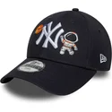 siltovka-zaoblena-tmavomodra-nastavitelny-pre-deti-9forty-space-icon-new-york-yankees-mlb-new-era