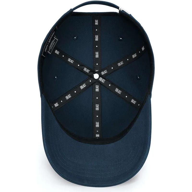 cap-zaoblena-navy-blue-adjustable-strap-oblack cap-zaoblena-navy-blue-adjustable-strap-oblack