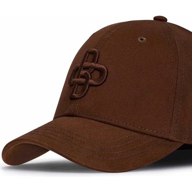 cap-zaoblena-brown-adjustable-strap-oblack