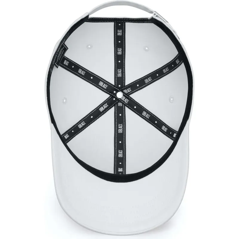 cap-zaoblena-white-adjustable-strap-oblack