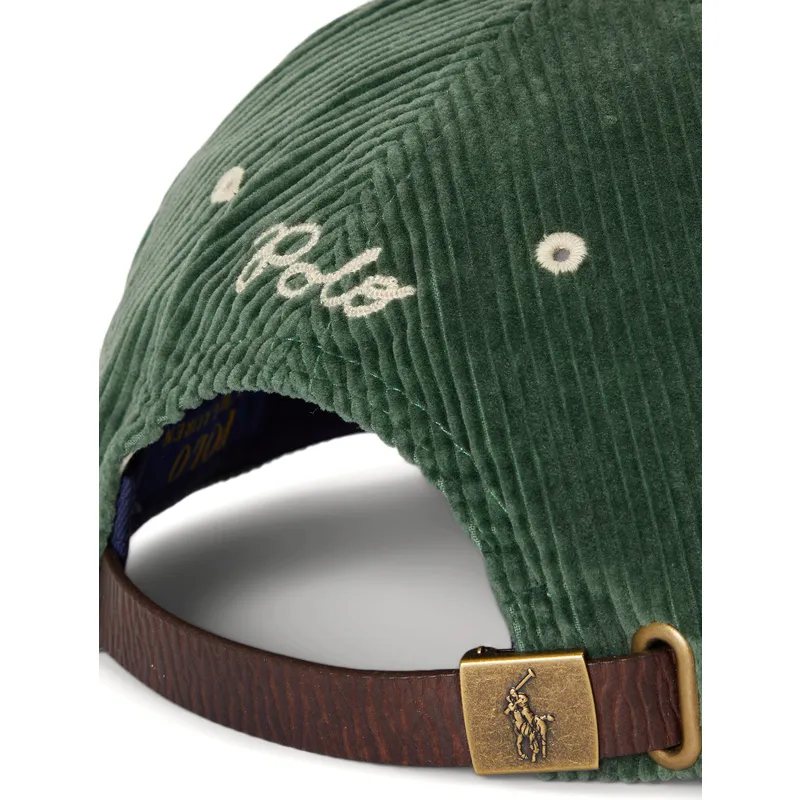 cap-zaoblena-green-adjustable-strap-polo-ralph-lauren cap-zaoblena-green-adjustable-strap-polo-ralph-lauren