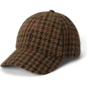siltovka-zaoblena-hneda-nastavitelny-checked-wool-tweed-polo-ralph-lauren