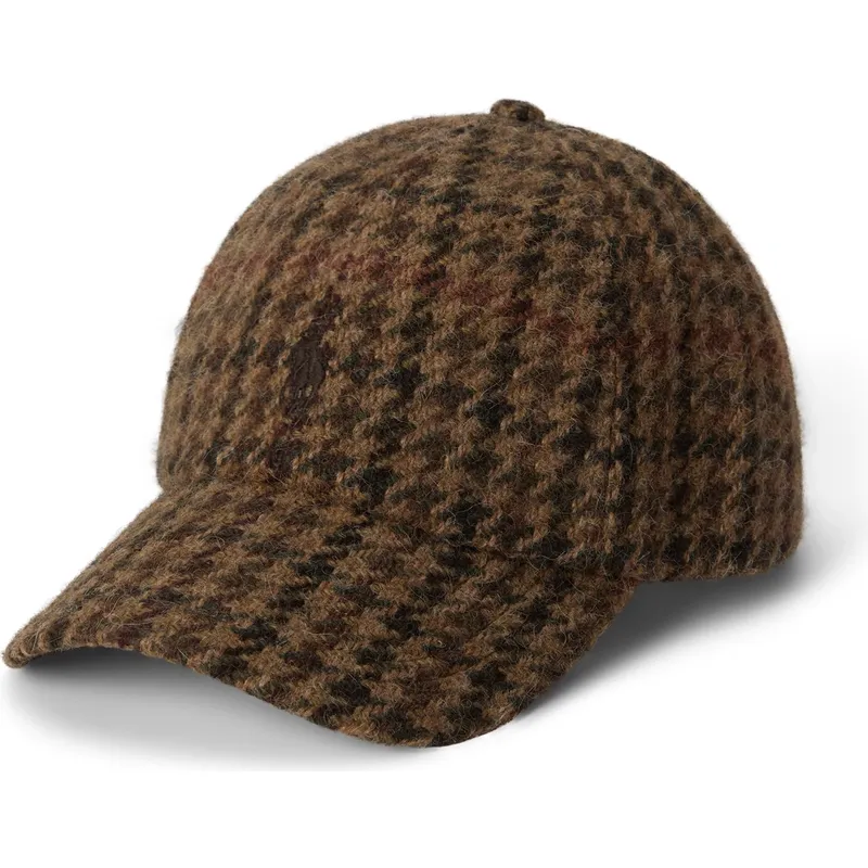 siltovka-zaoblena-hneda-nastavitelny-checked-wool-tweed-polo-ralph-lauren siltovka-zaoblena-hneda-nastavitelny-checked-wool-tweed-polo-ralph-lauren
