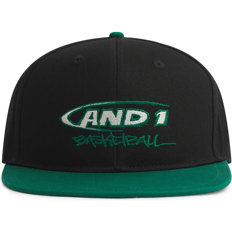 siltovka-rovna-cierna-snapback-graffiti-and1