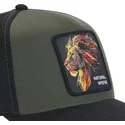 cap-zaoblena-black-snapback-lion-beasts-capslab