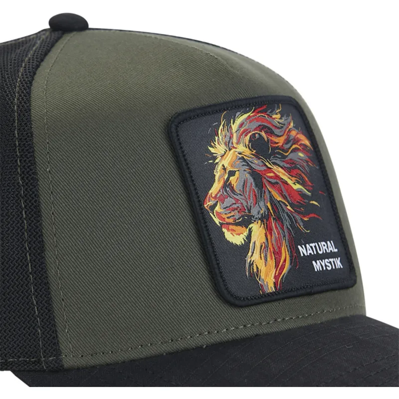cap-zaoblena-black-snapback-lion-beasts-capslab
