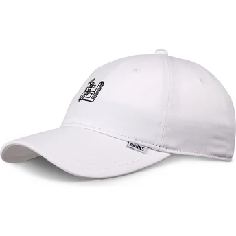 Cap zaoblená white adjustable strap Djinns