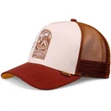 gorra-trucker-marron-do-nothing-club-hft-dnc-bathing-girl-de-djinns