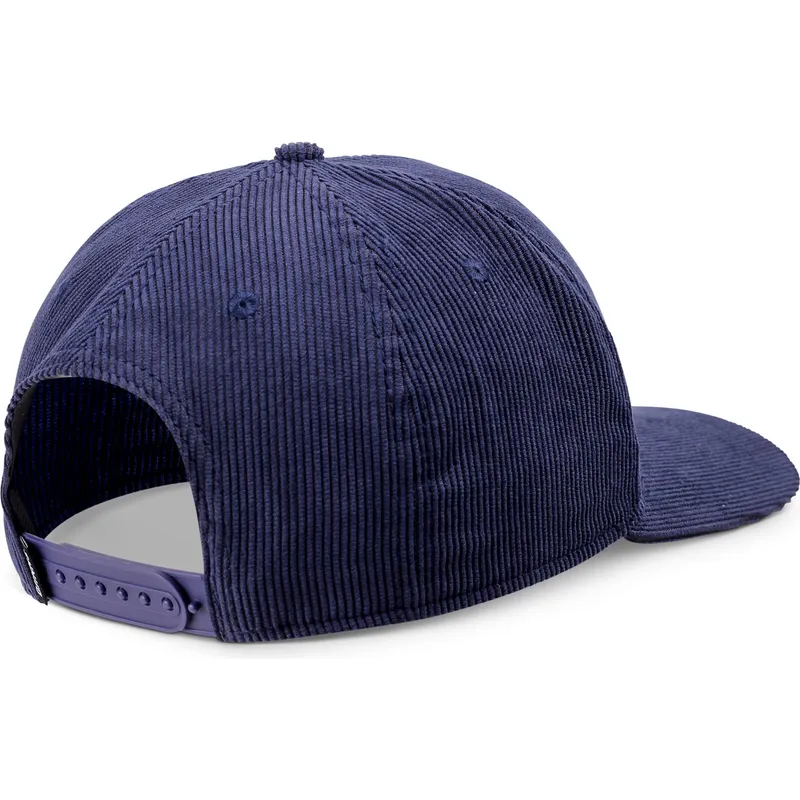 siltovky-zaoblena-tmavomodra-snapback-truefit-cord-mountains-djinns