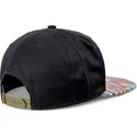 schwarze-und-mehrfarbige-flache-snapback-kappe-aztek-von-djinns