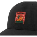 djinns-curved-brim-truefit-resting-man-black-adjustable-cap