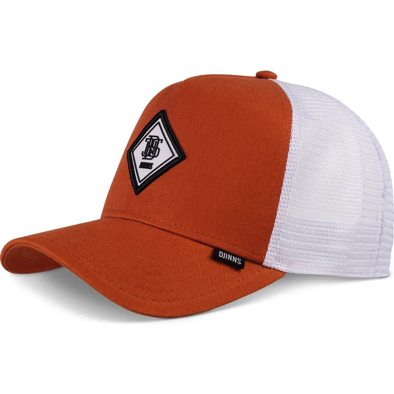 cap-zaoblena-orange-snapback-djinns