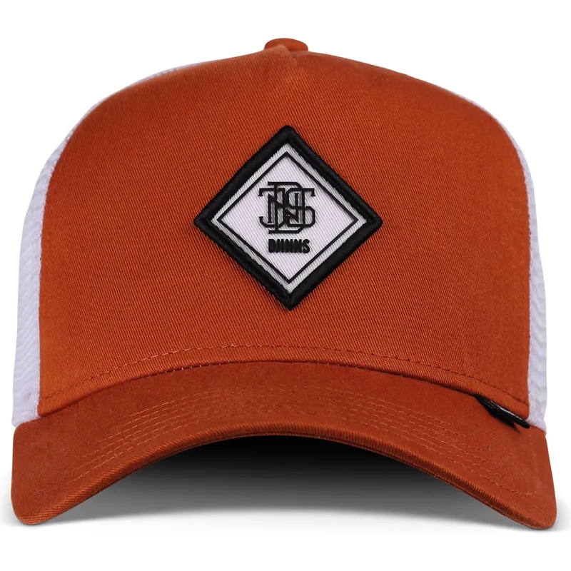 cap-zaoblena-orange-snapback-djinns