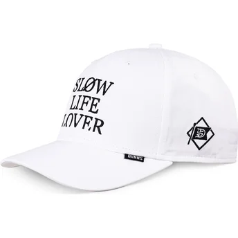 Šiltovky zaoblená biely nastaviteľný pásik TrueFit Slow Life Lover Djinns