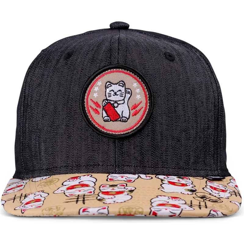 cap-rovna-black-snapback-pre-deti-djinns cap-rovna-black-snapback-pre-deti-djinns