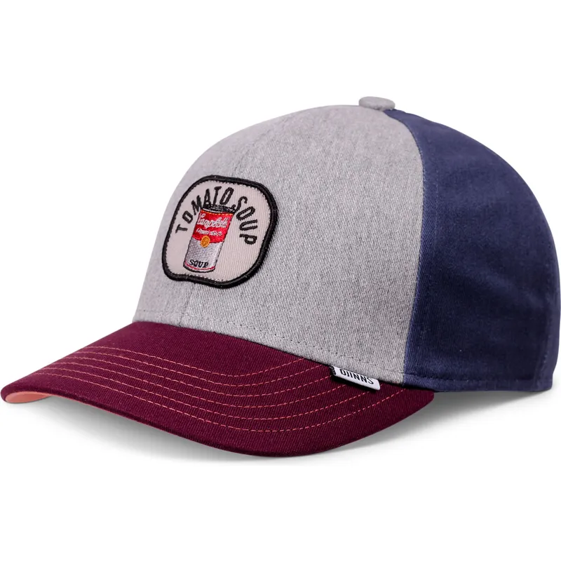 gebogene-mehrfarbige-snapback-kappe-fur-kinder-food-tomato-soup-von-djinns