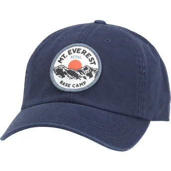 Cap zaoblená navy blue adjustable strap American Needle
