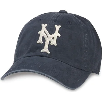 Verstellbare dunkelblaue Curved Cap New York Cubans Archive von American Needle