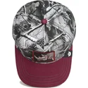 rote-gebogene-snapback-kappe-nashorn-tuff-camo-desaturated-camo-the-farm-von-goorin-bros